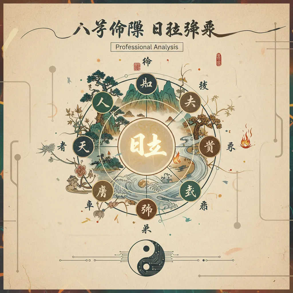 八字命盤 - 日主強弱