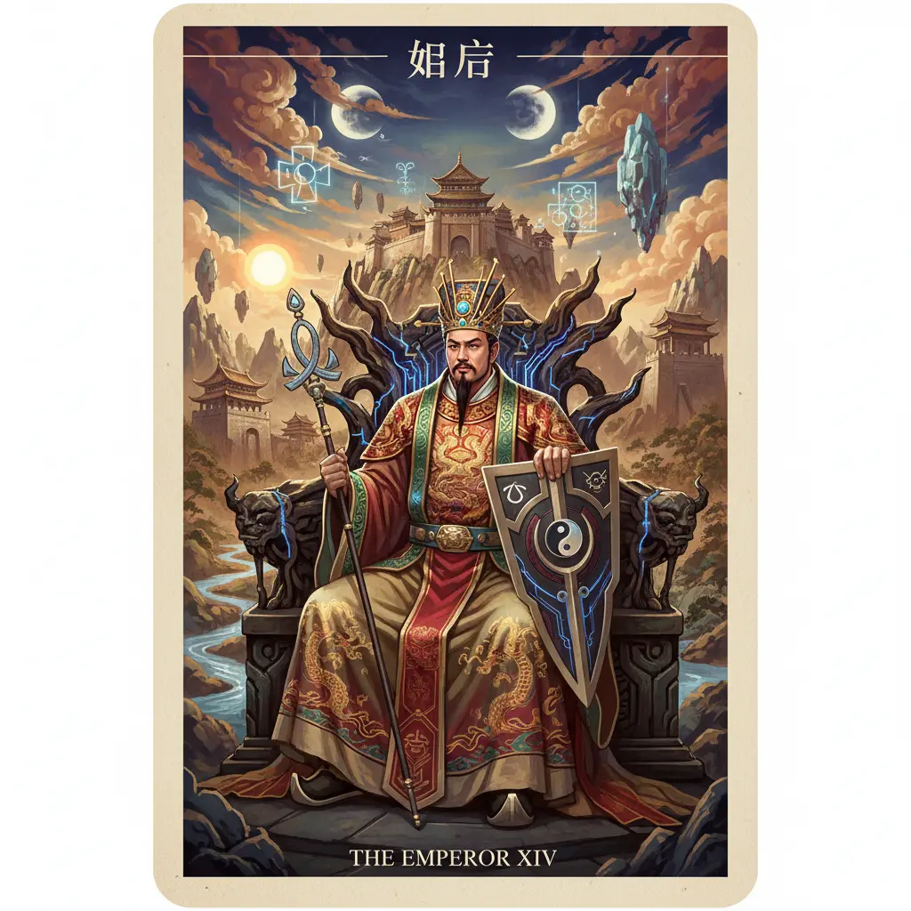 塔羅牌解讀 - 皇帝