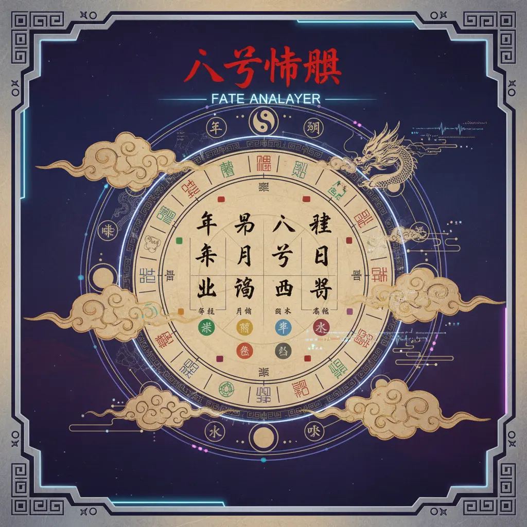 八字命盤 - 八字命盤