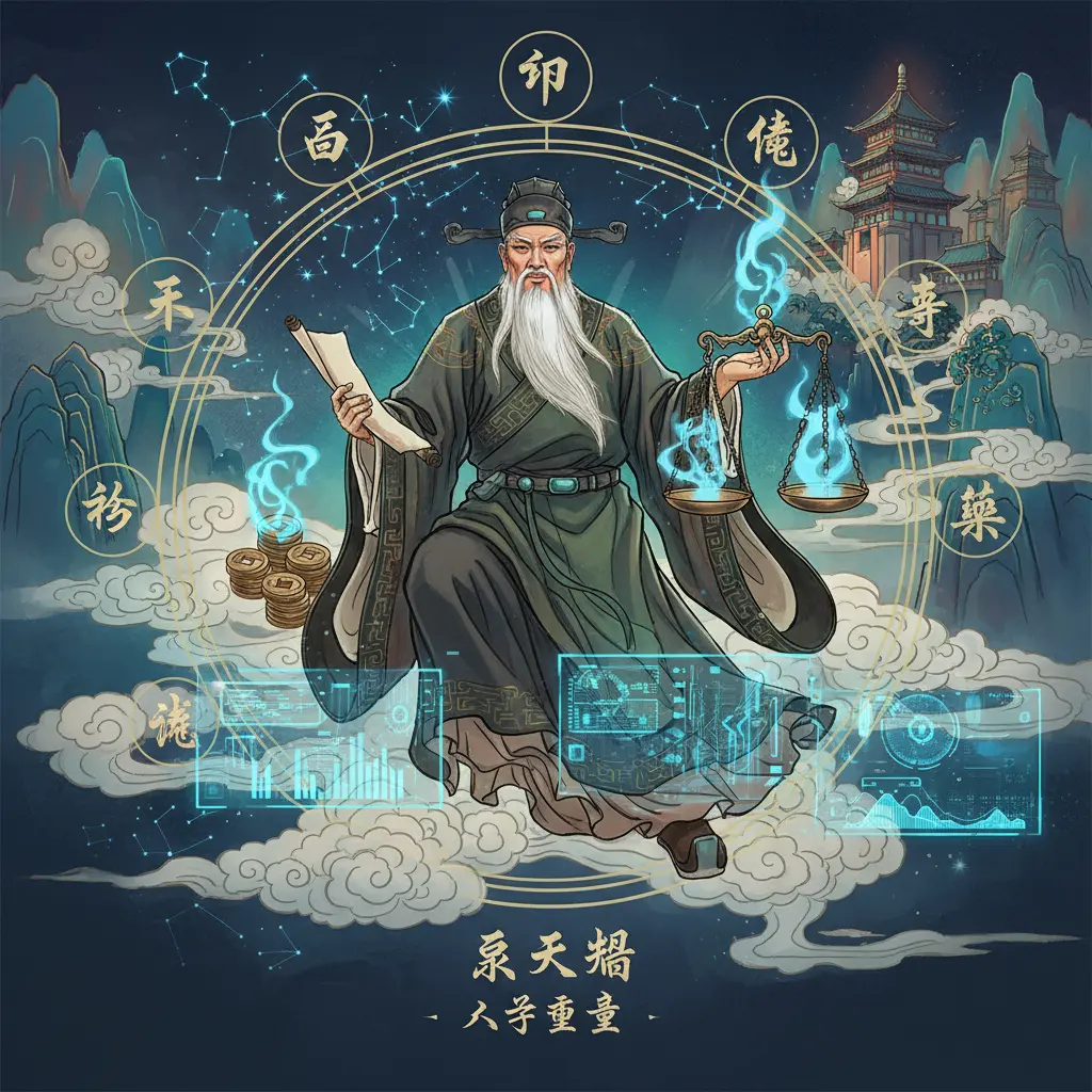 八字重量 - 袁天罡