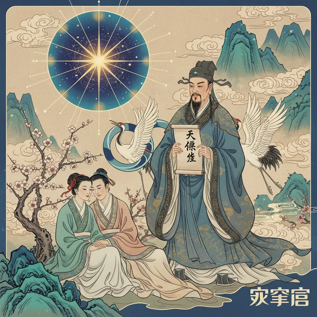 夫妻宮 - 天樑星