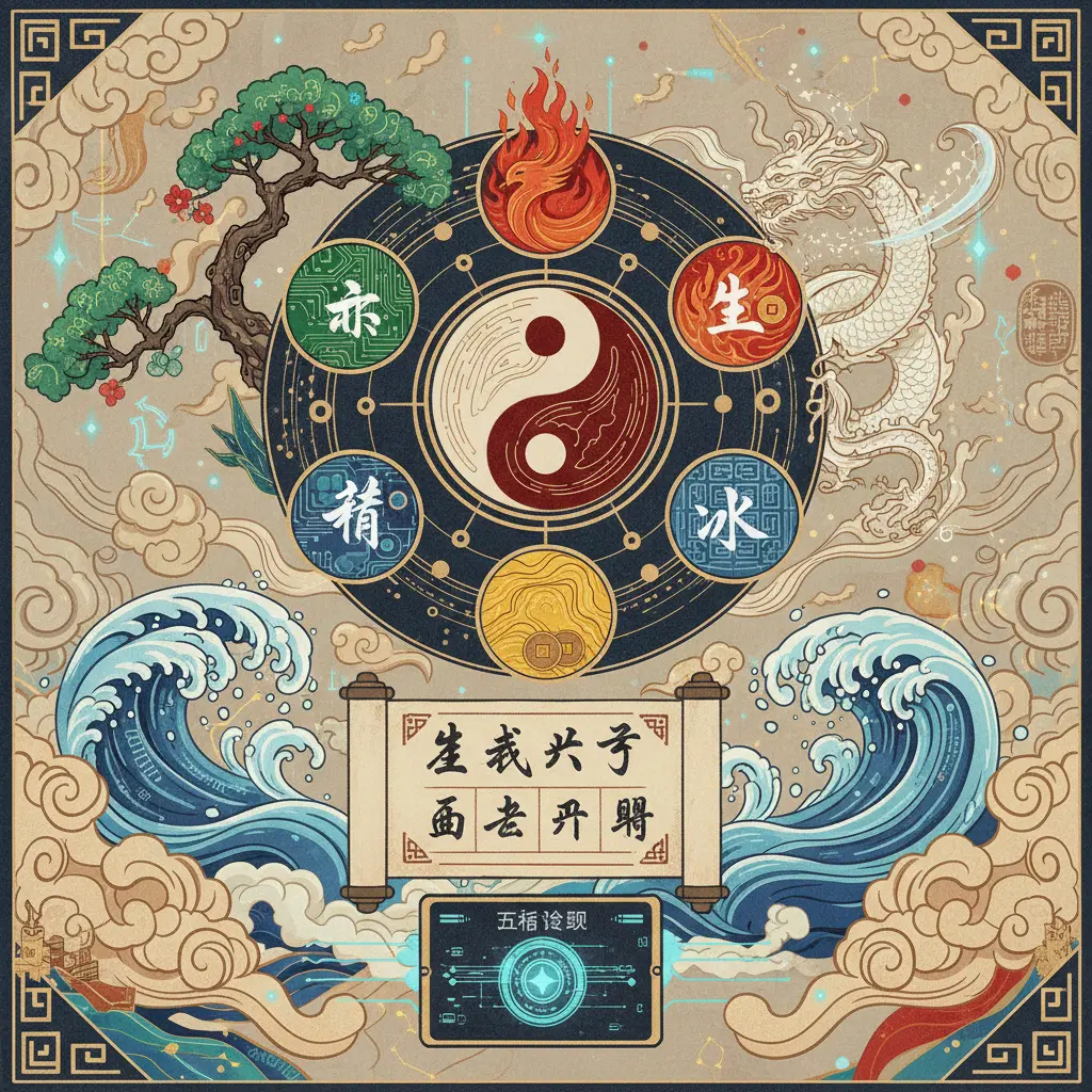 五行查詢 - 生辰八字