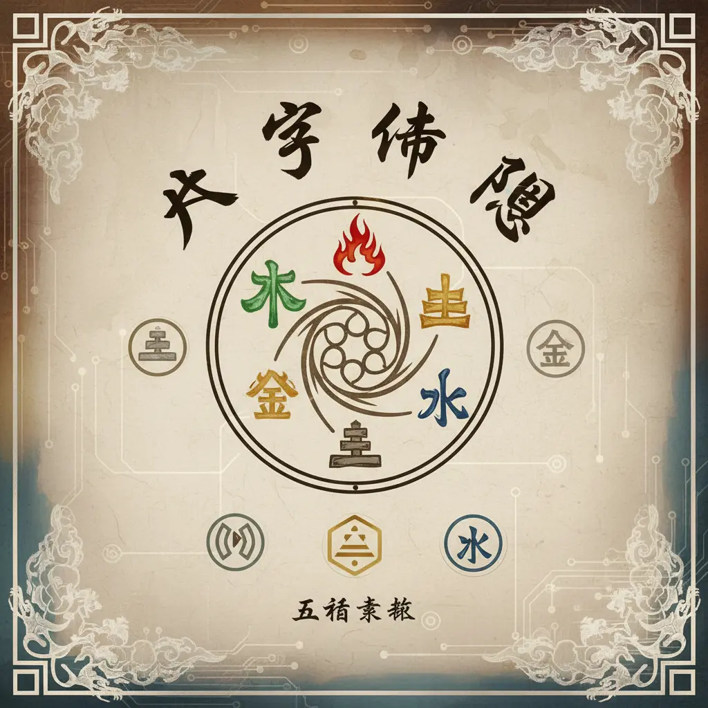 八字命盤 - 五行結構