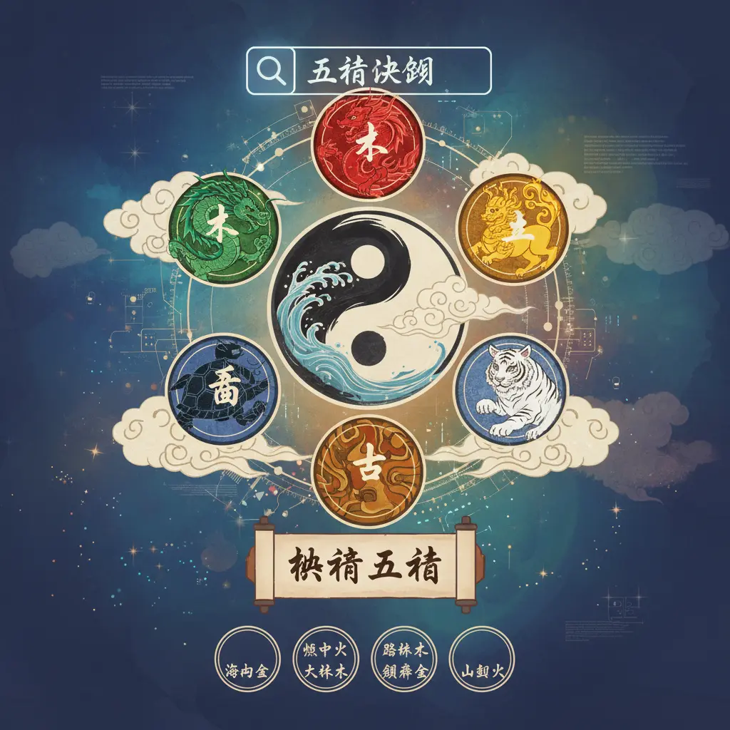 五行查詢 - 納音五行