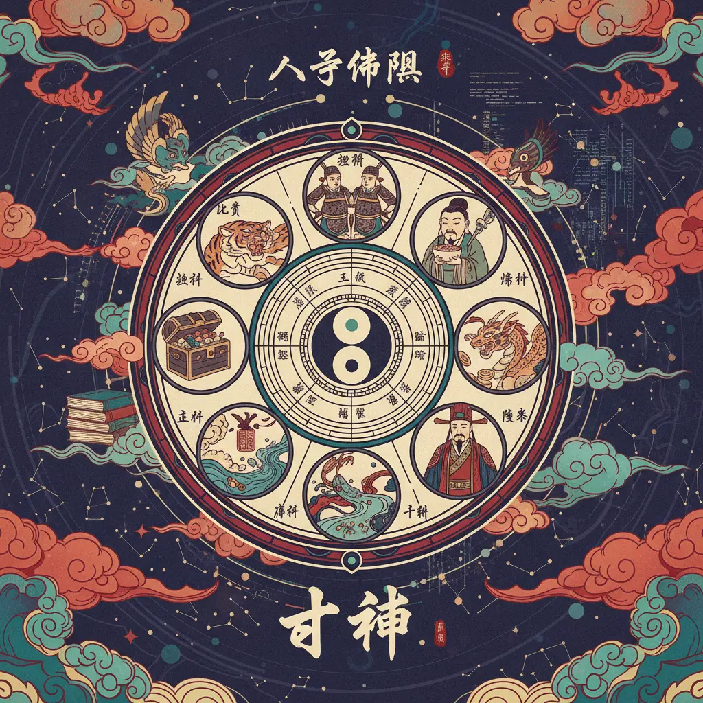 八字命盤 - 十神