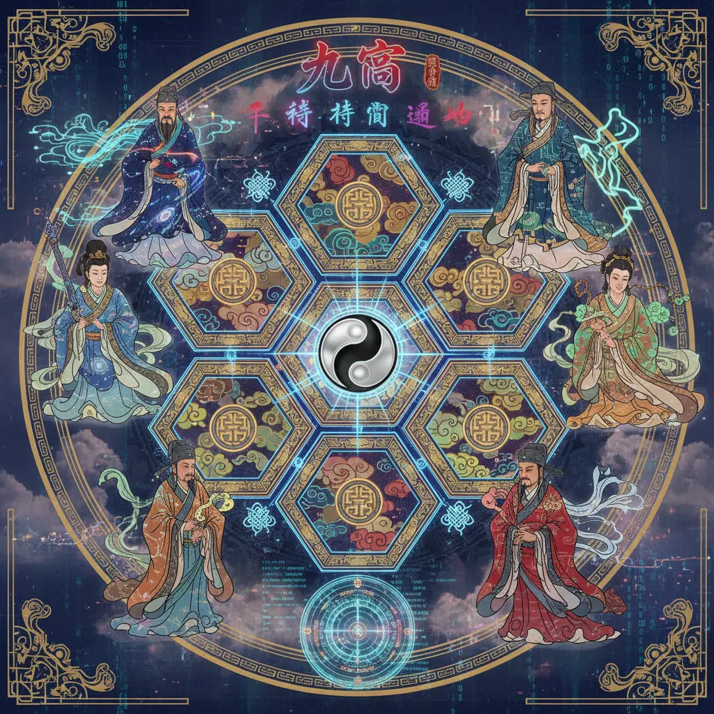 奇門遁甲 - 九宮