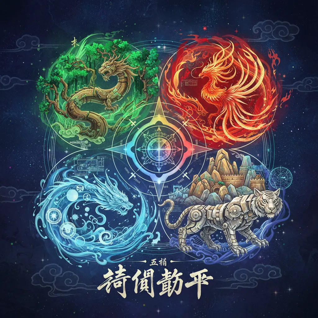 奇門遁甲 - 五行