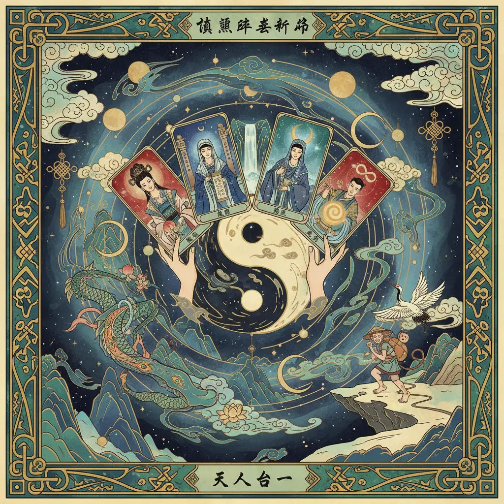 直覺塔羅 - 塔羅牌藝術品