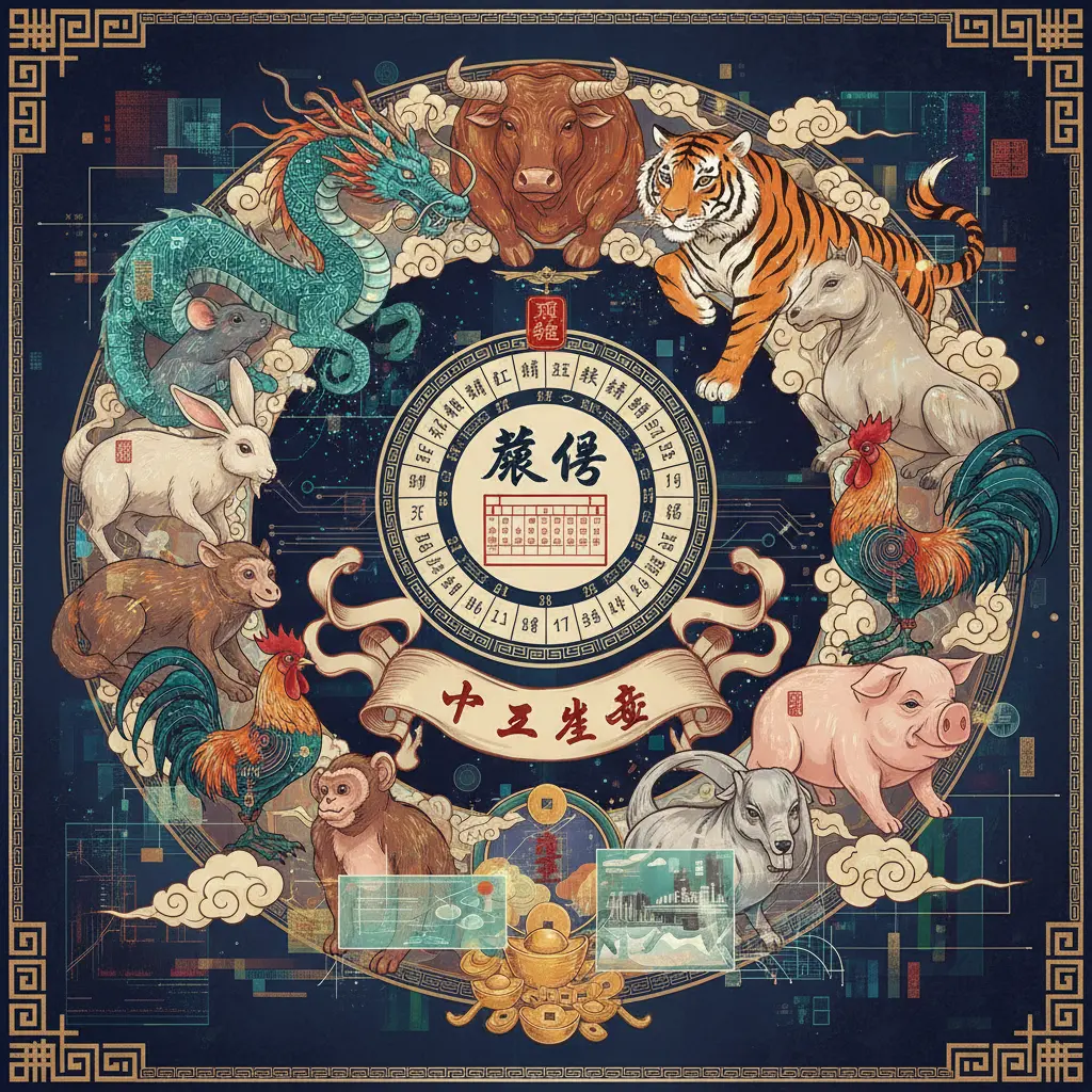 農民曆 - 十二生肖