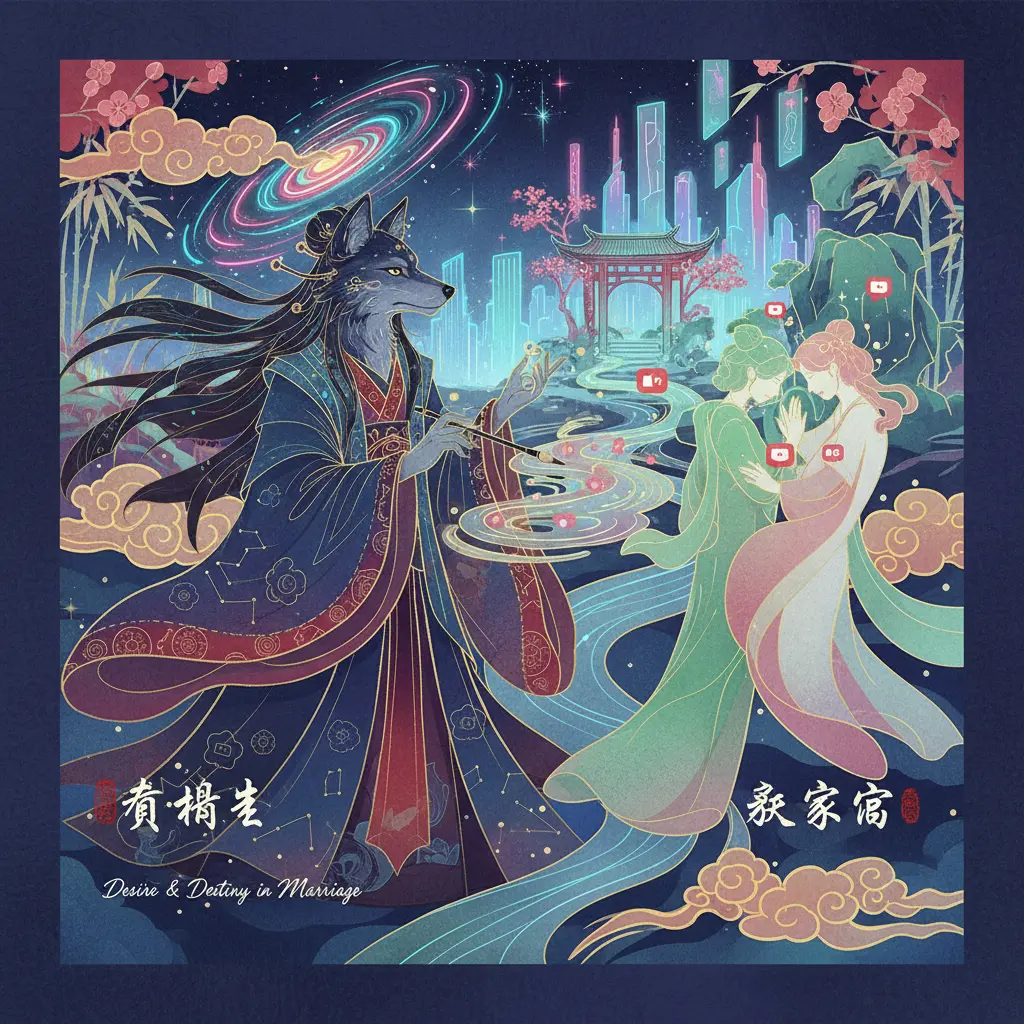 夫妻宮 - 貪狼星